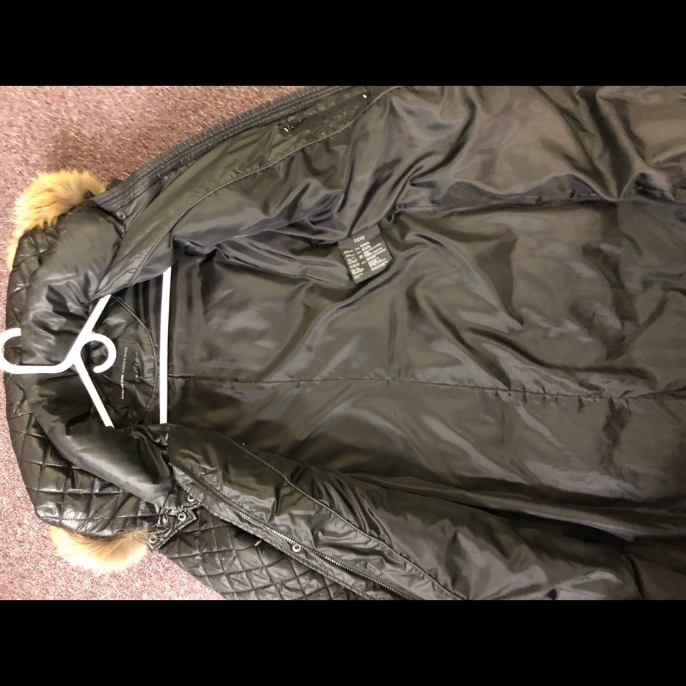 Women’s Marc New York hooded puffer coat size m - Picture 5 of 6
